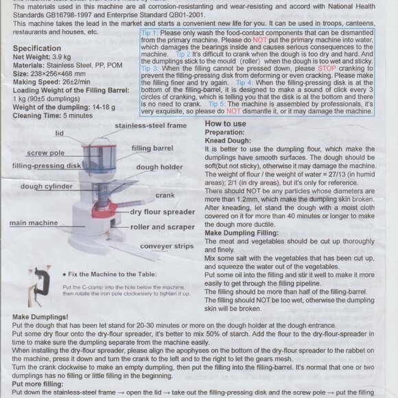 🥟 Manual Dumpling / Empanada Making Machine - NEW!!! - Picture 10 of 14